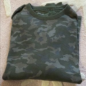 Men’s Eddie Bauer Camo Thermal Long Sleeve Shirt